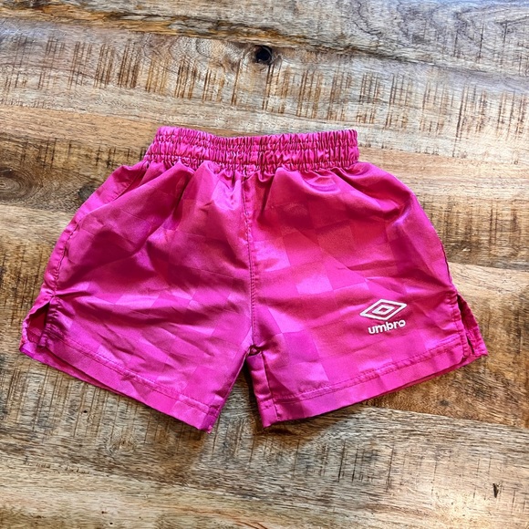 Umbro Bottoms Umbro Pink Soccer Shorts Size 4 Girls Poshmark